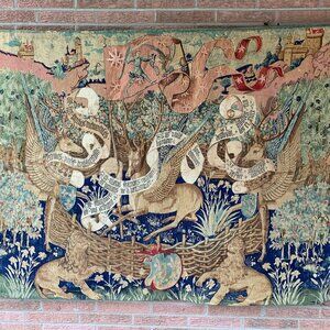 Les Cerfs Ailes ( The Winged Stags) – Replica    [4’9 x 6’4]